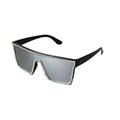 Gafas de sol cuadradas degradadas blancas clásicas para mujer, moda retro, protección UV400, montura grande, viaje y ciclismo