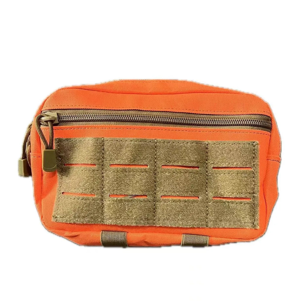 Bolsa táctica utilitaria MOLLE 1000D corte láser, compacta, resistente al agua, para mochila, chaleco, cinturón y accesorios de caza