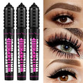 Máscara de pestaas negra impermeables, efecto 4D, alargadora y rizadora, extensión de pestaas, cosmética coreana