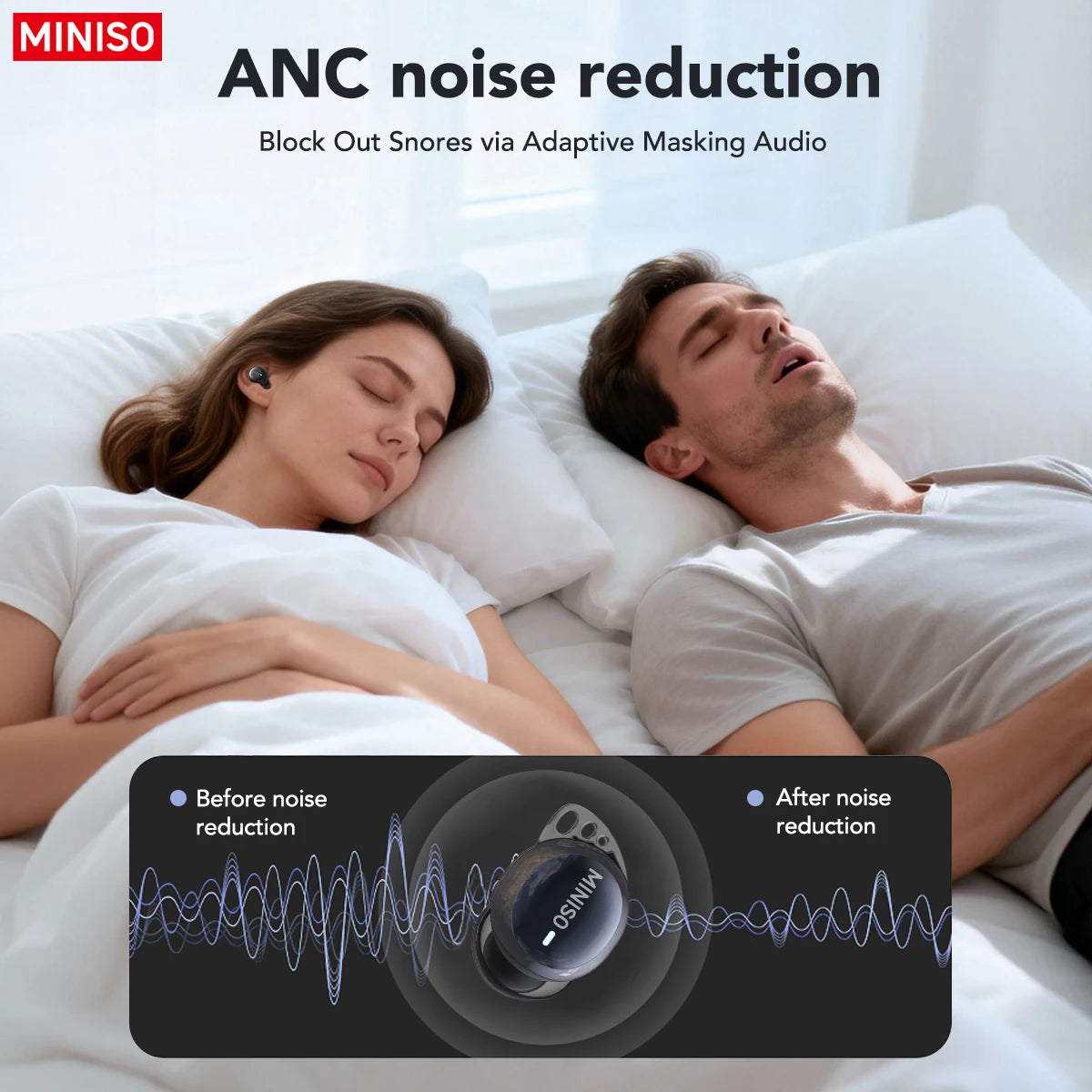 MINISO MS216 Auriculares inalámbricos TWS Bluetooth 6.0