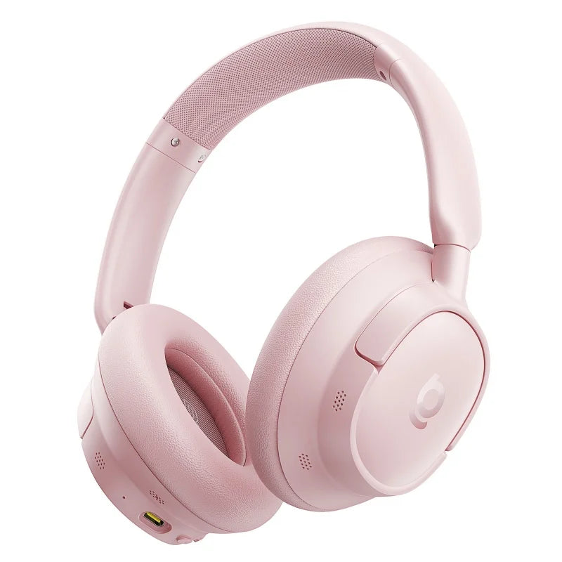 Auriculares inalámbricos Baseus Bass con Bluetooth 6.0, cancelación de ruido del 98 %, diseño circumaural, audio espacial