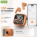 HTC NE40 Auriculares inalámbricos TWS Bluetooth 6.0 con pantalla Ultra HD