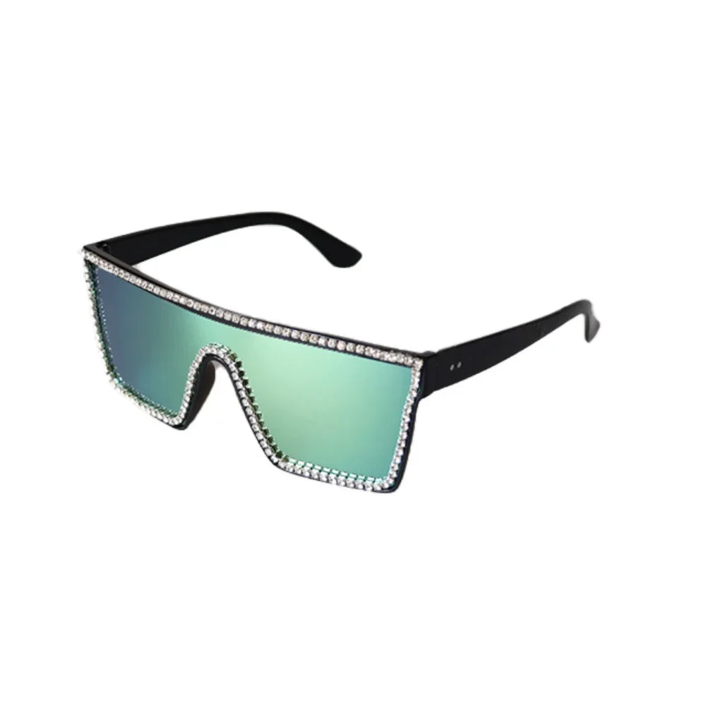 Gafas de sol cuadradas degradadas blancas clásicas para mujer, moda retro, protección UV400, montura grande, viaje y ciclismo